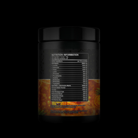 RP Wellness AMINOCODE+ Essential Amino Acids & Hydration Formula - Pineapple 480g