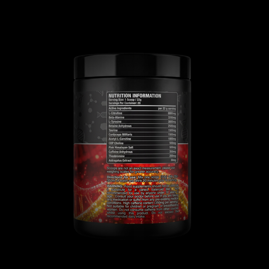 RP Wellness CODEBREAKER Pre-Workout - Sweet Apple 440g