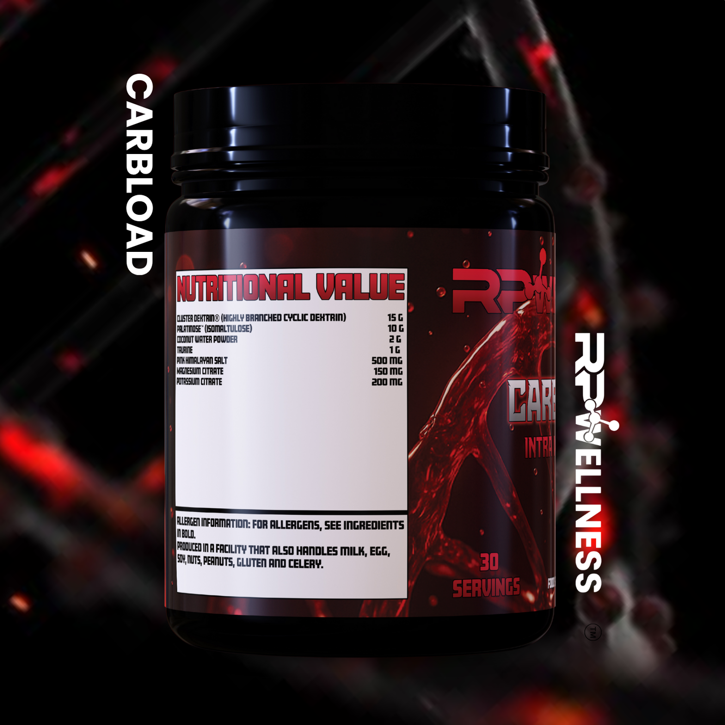 CARBLOAD - SWEET CHERRY - 30 Servings