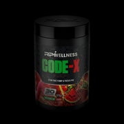 RP Wellness CODE-X Stim-Free Pre-Workout Pump Formula - Watermelon Candy 672g