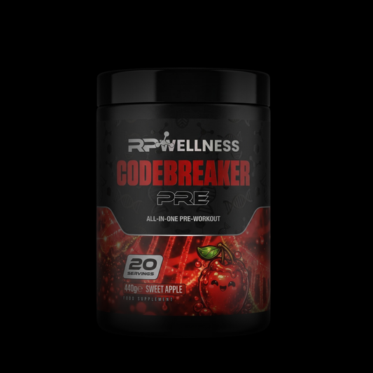 RP Wellness CODEBREAKER Pre-Workout - Sweet Apple 440g