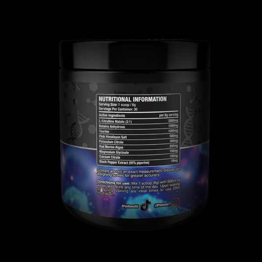 RP Wellness DNA HYDRATION™️ Daily Electrolyte Formula - Genetic Grape 180g