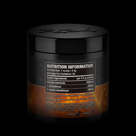 RP Wellness GLUTATHIONE with Choline Formula - Orange 132g