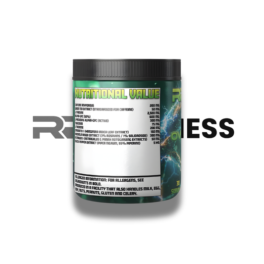 DNA OVERCLOCKED – High Stim Pre-Workout