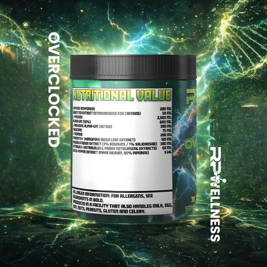 DNA OVERCLOCKED – High Stim Pre-Workout