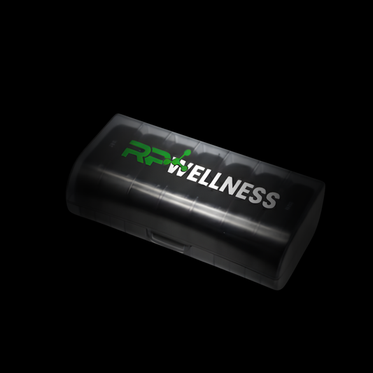 RP Wellness Pill Box – 14.5 × 8 × 4.2 cm