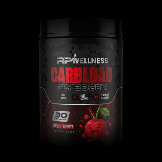 RP Wellness CARBLOAD Carbohydrate & Electrolyte Formula - Cherry 960g
