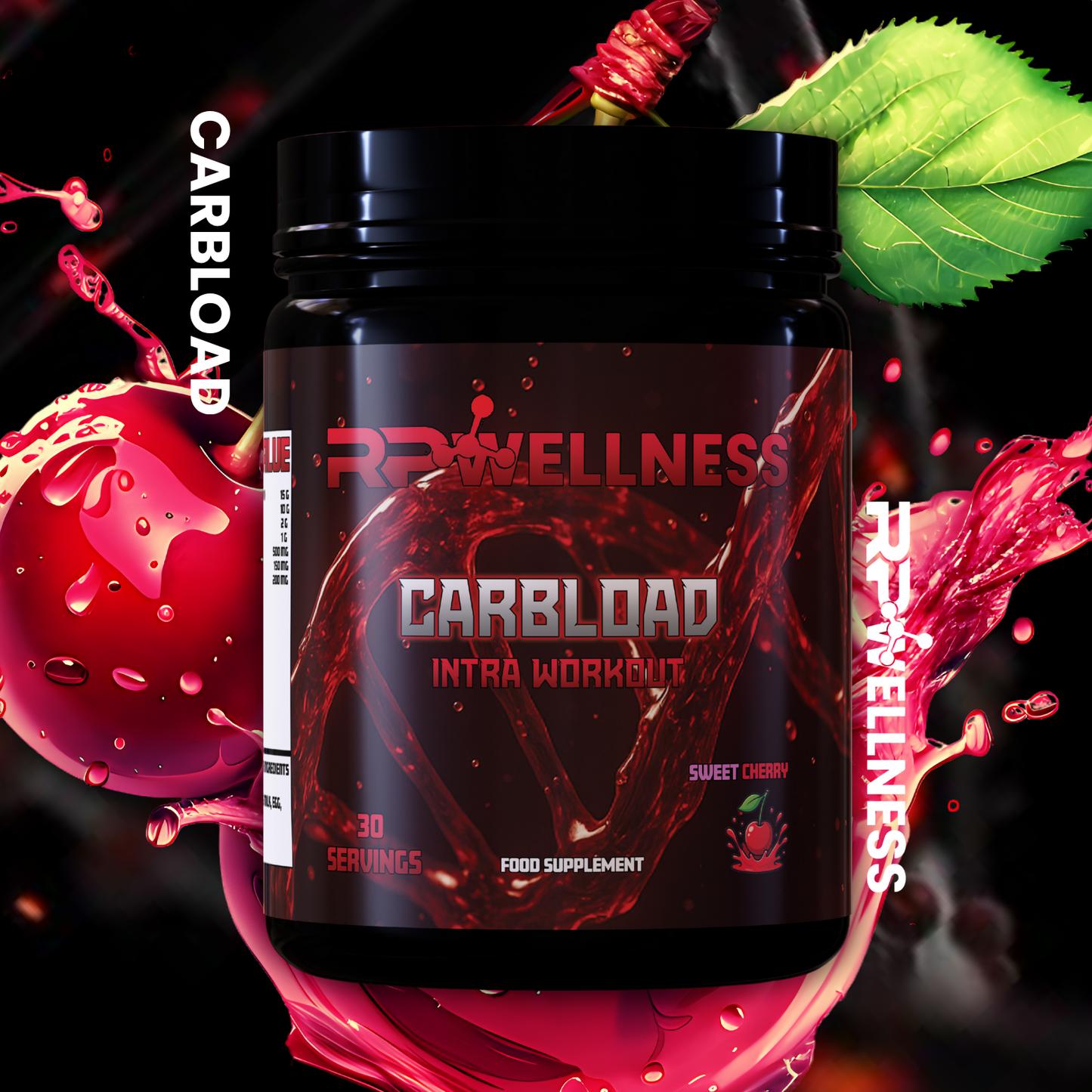 CARBLOAD - SWEET CHERRY - 30 Servings