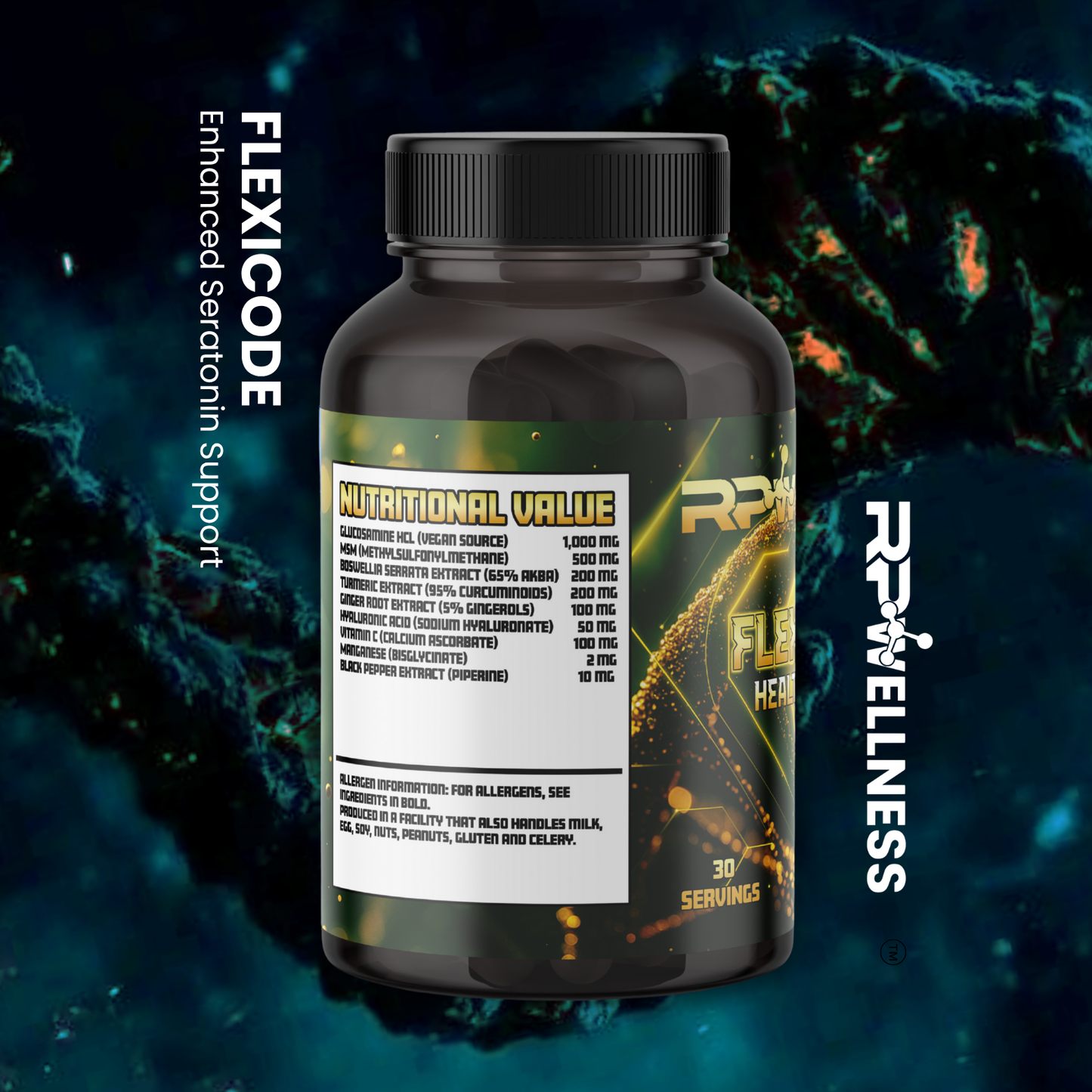 FLEXICODE - 30 Servings / 90 Capsules