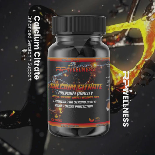 Calcium Citrate - 60 Caps - 100% Vegan